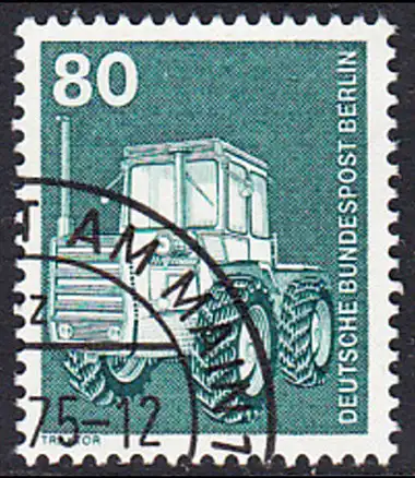 BERLIN 1975 Michel-Nummer 501 gestempelt EINZELMARKE (b)