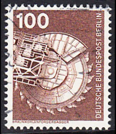 BERLIN 1975 Michel-Nummer 502 gestempelt EINZELMARKE (d)