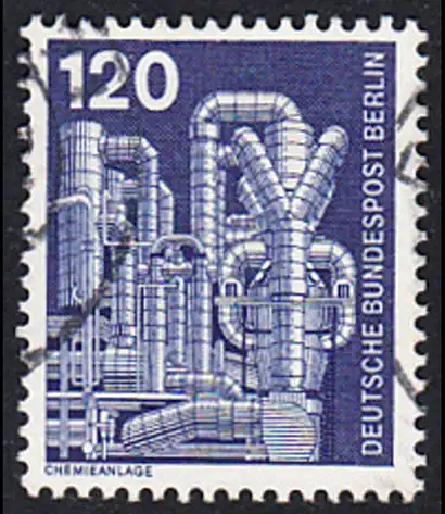 BERLIN 1975 Michel-Nummer 503 gestempelt EINZELMARKE (e)