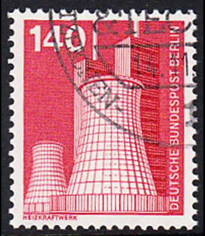 BERLIN 1975 Michel-Nummer 504 gestempelt EINZELMARKE (m)