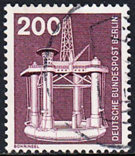 BERLIN 1975 Michel-Nummer 506 gestempelt EINZELMARKE (f)