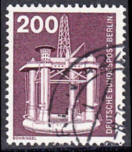 BERLIN 1975 Michel-Nummer 506 gestempelt EINZELMARKE (l)