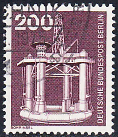 BERLIN 1975 Michel-Nummer 506 gestempelt EINZELMARKE (d)