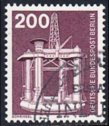 BERLIN 1975 Michel-Nummer 506 gestempelt EINZELMARKE (b)