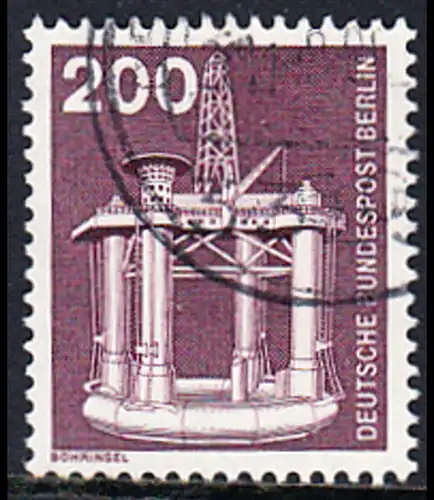 BERLIN 1975 Michel-Nummer 506 gestempelt EINZELMARKE (a)