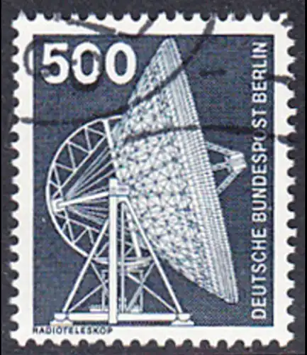 BERLIN 1975 Michel-Nummer 507 gestempelt EINZELMARKE (c)