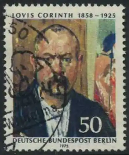 BERLIN 1975 Michel-Nummer 509 gestempelt EINZELMARKE