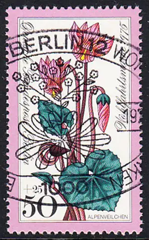 BERLIN 1975 Michel-Nummer 512 gestempelt EINZELMARKE (b)