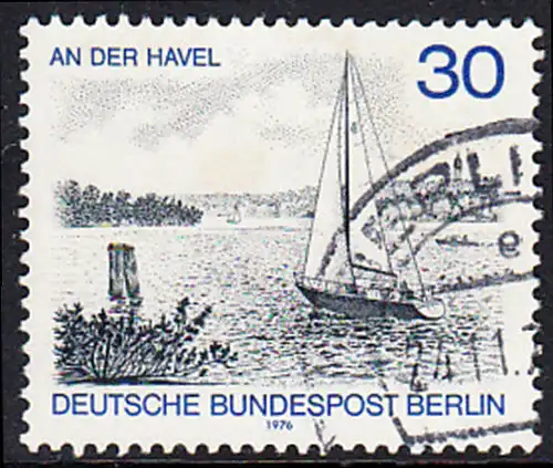 BERLIN 1976 Michel-Nummer 529 gestempelt EINZELMARKE (d)