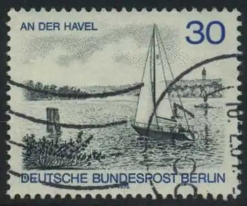 BERLIN 1976 Michel-Nummer 529 gestempelt EINZELMARKE (b)