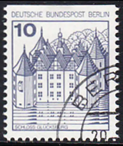 BERLIN 1977 Michel-Nummer 532C gestempelt EINZELMARKE/Rollenmarke (C_o)