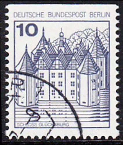 BERLIN 1977 Michel-Nummer 532C gestempelt EINZELMARKE/Rollenmarke (C_m)