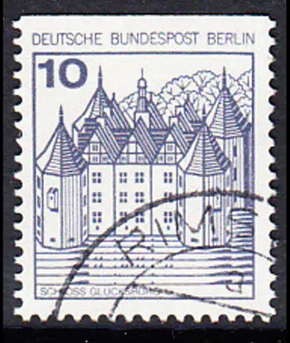 BERLIN 1977 Michel-Nummer 532C gestempelt EINZELMARKE/Rollenmarke (C_e)