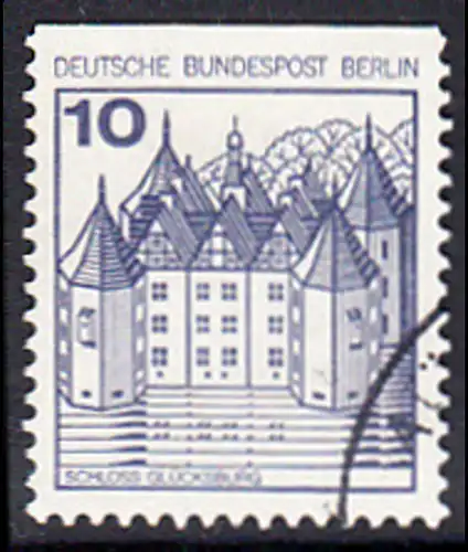 BERLIN 1977 Michel-Nummer 532C gestempelt EINZELMARKE/Rollenmarke (C_f)