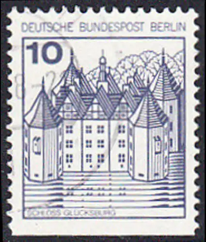 BERLIN 1977 Michel-Nummer 532D gestempelt EINZELMARKE/Rollenmarke (D_p)