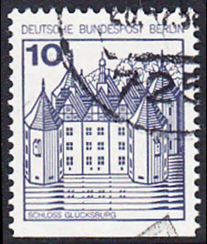 BERLIN 1977 Michel-Nummer 532D gestempelt EINZELMARKE/Rollenmarke (D_l)