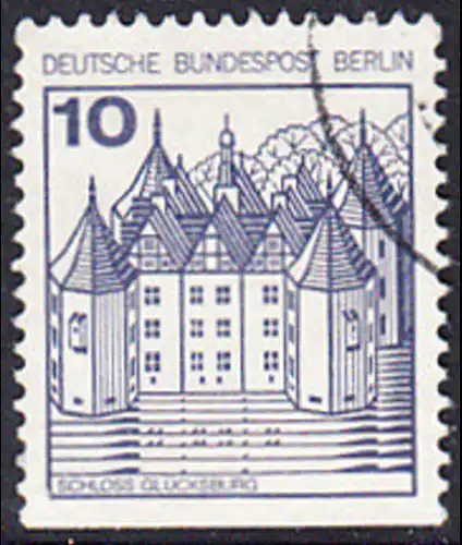 BERLIN 1977 Michel-Nummer 532D gestempelt EINZELMARKE/Rollenmarke (D_f)