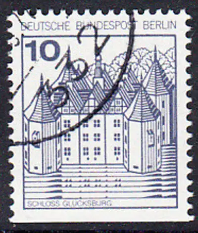 BERLIN 1977 Michel-Nummer 532D gestempelt EINZELMARKE/Rollenmarke (D_e)