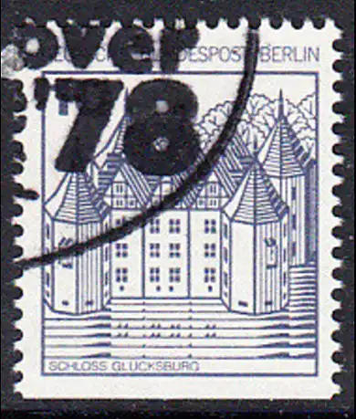 BERLIN 1977 Michel-Nummer 532D gestempelt EINZELMARKE/Rollenmarke (D_o)