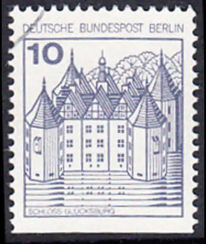 BERLIN 1977 Michel-Nummer 532D gestempelt EINZELMARKE/Rollenmarke (D_d)