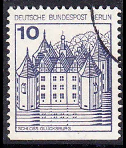 BERLIN 1977 Michel-Nummer 532D gestempelt EINZELMARKE/Rollenmarke (D_g)