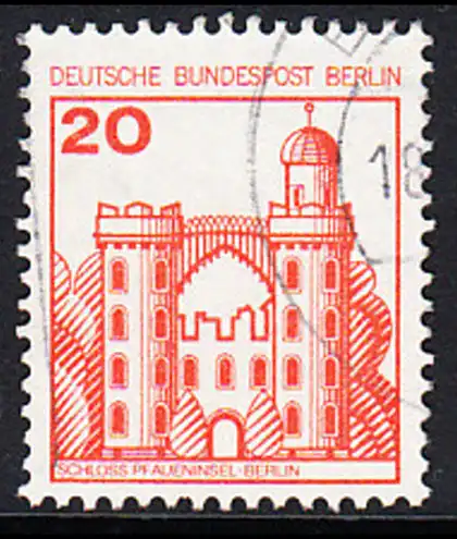 BERLIN 1977 Michel-Nummer 533 gestempelt EINZELMARKE (b)