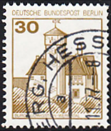 BERLIN 1977 Michel-Nummer 534 gestempelt EINZELMARKE (b)
