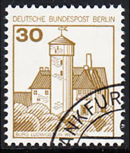 BERLIN 1977 Michel-Nummer 534 gestempelt EINZELMARKE (e)