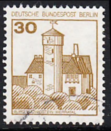 BERLIN 1977 Michel-Nummer 534 gestempelt EINZELMARKE (a)
