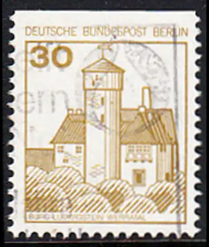 BERLIN 1977 Michel-Nummer 534C gestempelt EINZELMARKE (C_d)