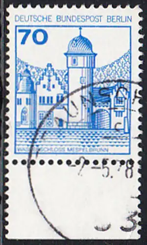 BERLIN 1977 Michel-Nummer 538 gestempelt EINZELMARKE