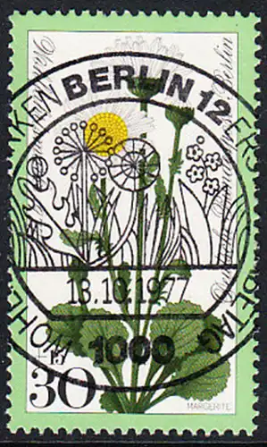 BERLIN 1977 Michel-Nummer 556 gestempelt EINZELMARKE (a)