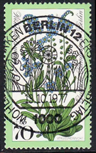BERLIN 1977 Michel-Nummer 559 gestempelt EINZELMARKE (a)