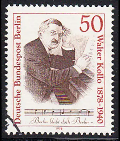BERLIN 1978 Michel-Nummer 561 gestempelt EINZELMARKE (d)