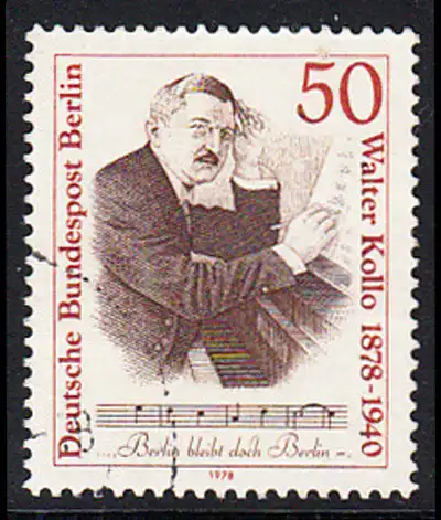 BERLIN 1978 Michel-Nummer 561 gestempelt EINZELMARKE (c)