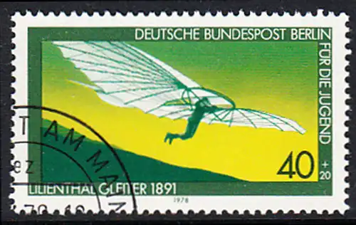 BERLIN 1978 Michel-Nummer 564 gestempelt EINZELMARKE (a)