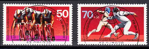 BERLIN 1978 Michel-Nummer 567-568 gestempelt SATZ(2) EINZELMARKEN (d)
