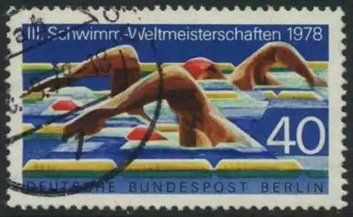 BERLIN 1978 Michel-Nummer 571 gestempelt EINZELMARKE (d)