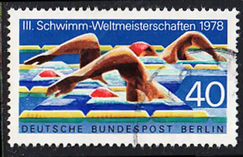 BERLIN 1978 Michel-Nummer 571 gestempelt EINZELMARKE (b)