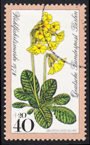 BERLIN 1978 Michel-Nummer 574 gestempelt EINZELMARKE (f)