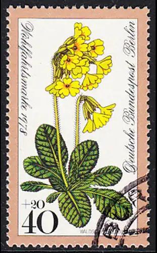 BERLIN 1978 Michel-Nummer 574 gestempelt EINZELMARKE (a)