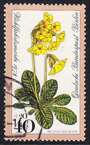 BERLIN 1978 Michel-Nummer 574 gestempelt EINZELMARKE (b)
