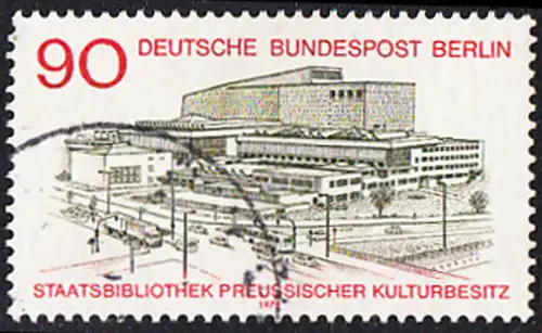 BERLIN 1978 Michel-Nummer 577 gestempelt EINZELMARKE (d)