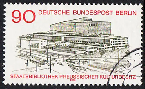 BERLIN 1978 Michel-Nummer 577 gestempelt EINZELMARKE (c)