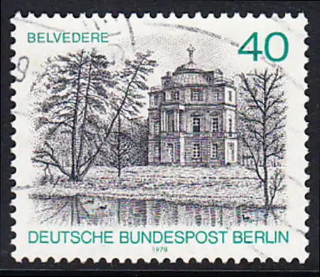 BERLIN 1978 Michel-Nummer 578 gestempelt EINZELMARKE (a)