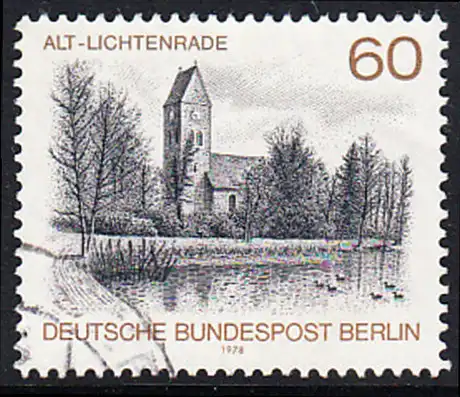 BERLIN 1978 Michel-Nummer 580 gestempelt EINZELMARKE (l)