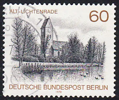 BERLIN 1978 Michel-Nummer 580 gestempelt EINZELMARKE (b)