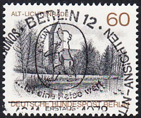 BERLIN 1978 Michel-Nummer 580 gestempelt EINZELMARKE (a)