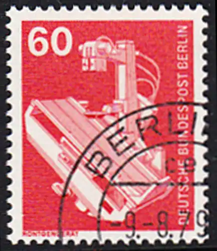 BERLIN 1978 Michel-Nummer 582 gestempelt EINZELMARKE (e)