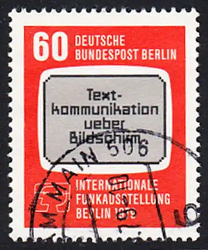 BERLIN 1979 Michel-Nummer 600 gestempelt EINZELMARKE (f)